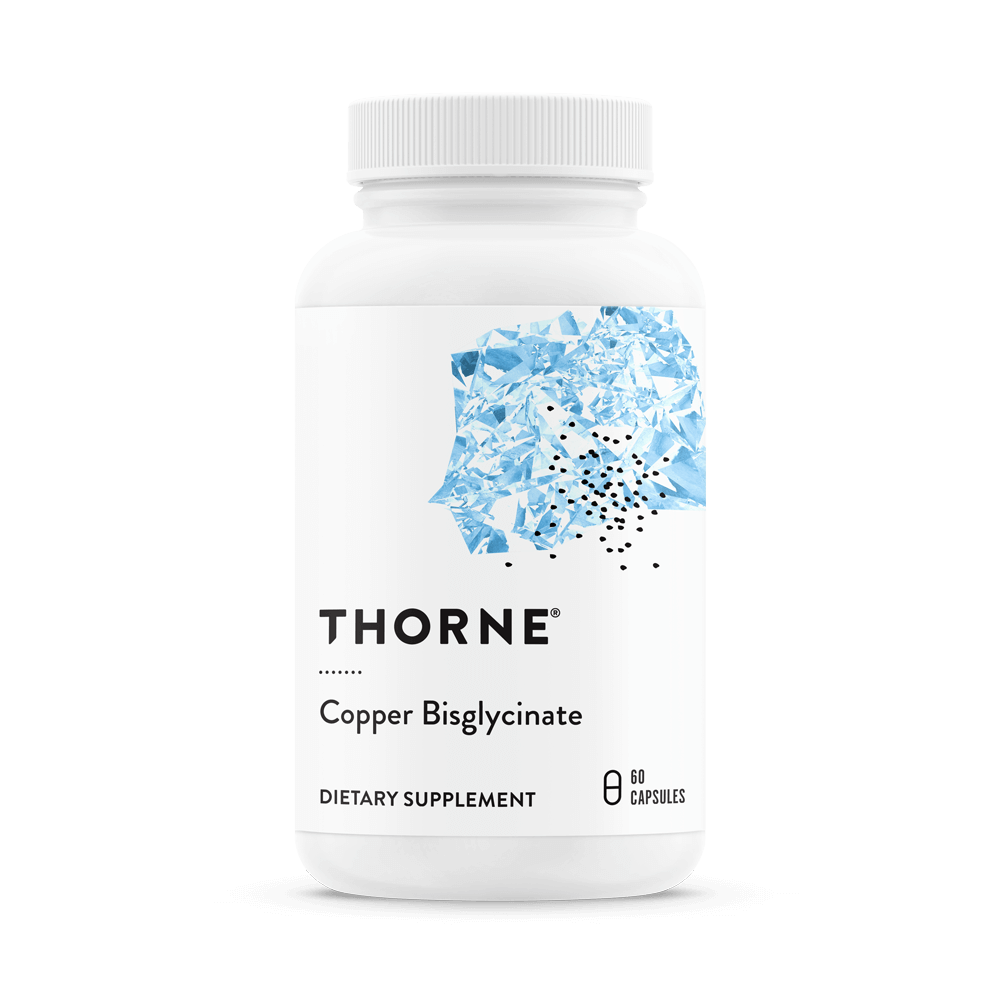 Copper Bisglycinate - 60 Vegetarian Capsules