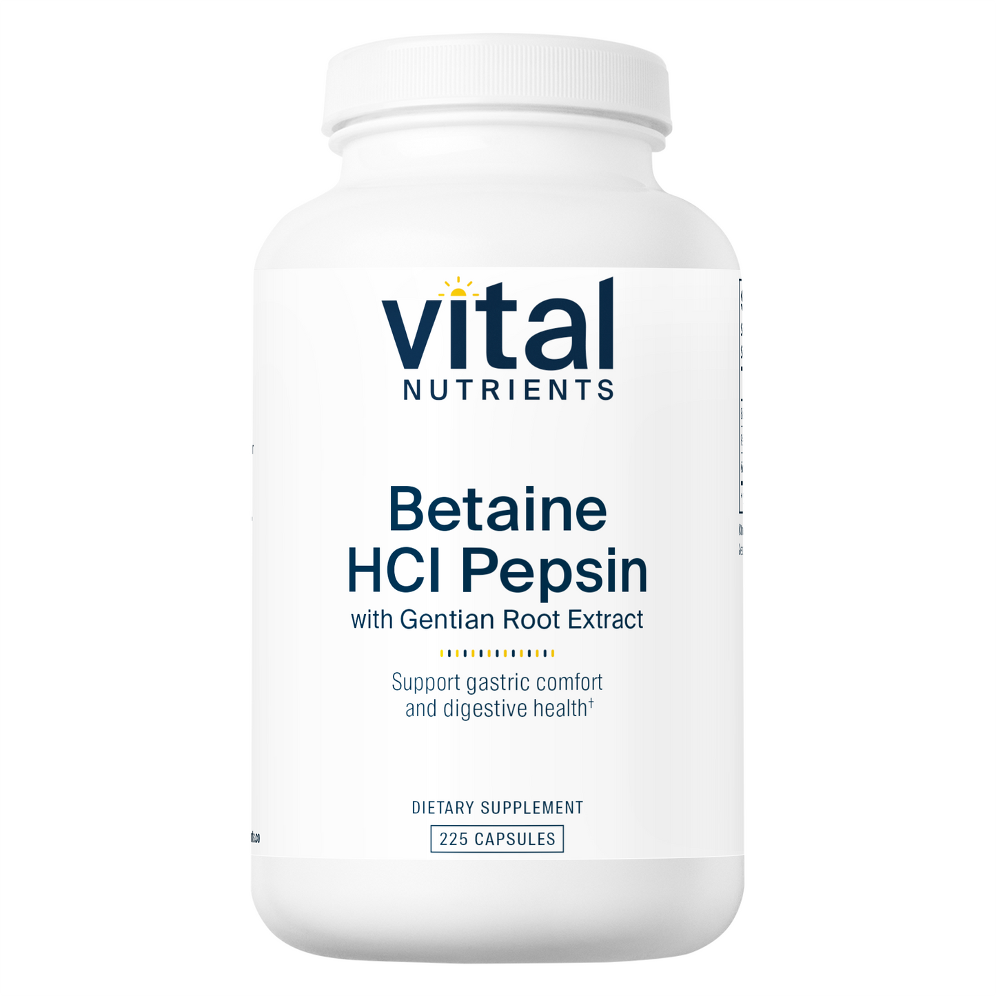 Betaine HCl Pepsin Gentian Root Extract