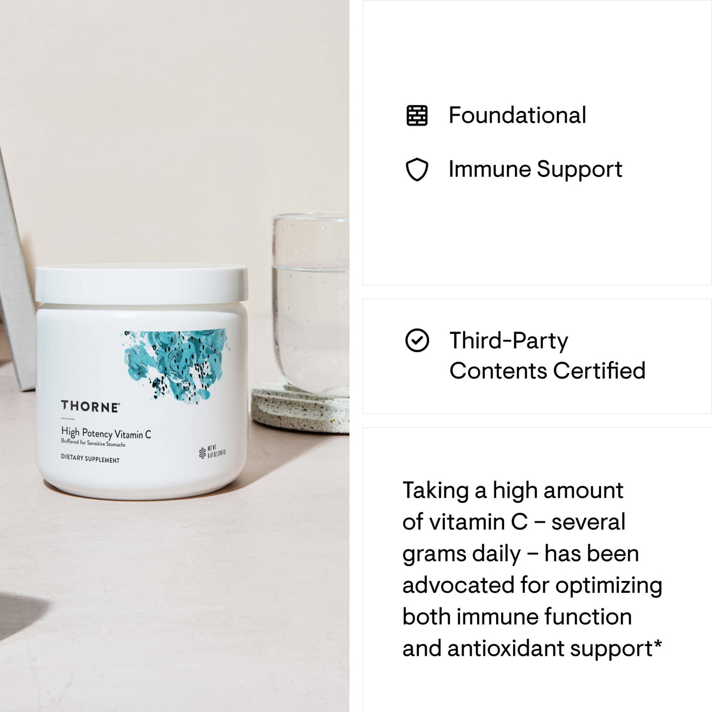 High Potency Vitamin C (formerly Buffered C Powder) 3