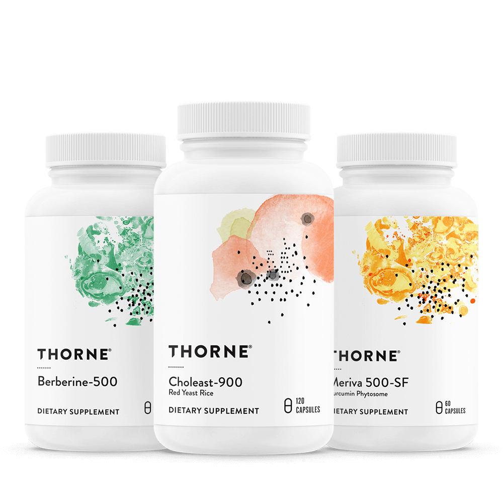 Healthy Lipids Bundle (Choleast-900, Berberine, Curcumin Phytosome 1000mg)