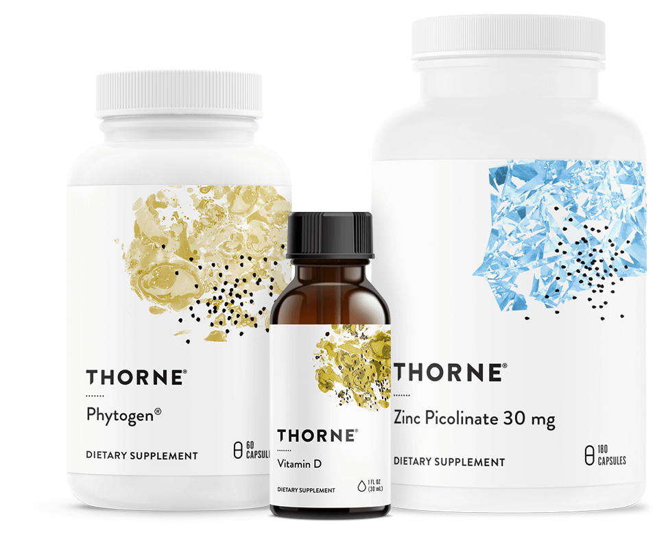 Immune Support Bundle (Vitamin C with Flavonoids, Vitamin D Liquid, Zinc Picolinate 30mg)