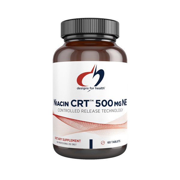 Niacin CRT™ 500 mg NE, 60 tablets bottle image old