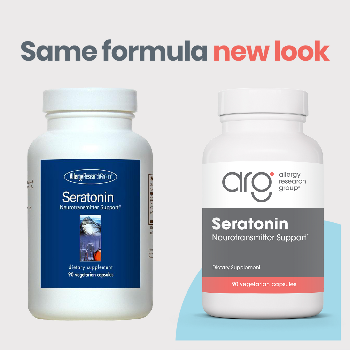 Seratonin - suggested use: 3 capsules daily with meals
