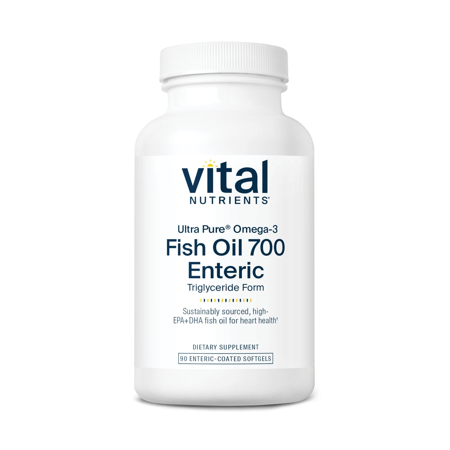 Vital Nutrients Ultra Pure® Fish Oil 700 Enteric