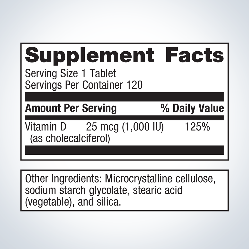 Vitamin D3 1000