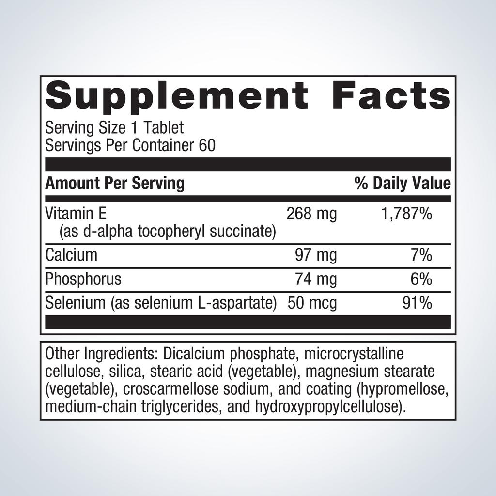 Vitamin E + Selenium