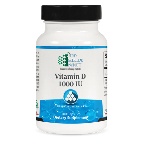 Vitamin D 1,000 IU supplement facts image