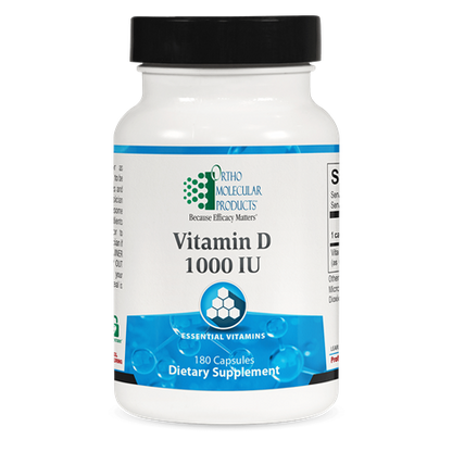 Vitamin D 1,000 IU supplement facts image