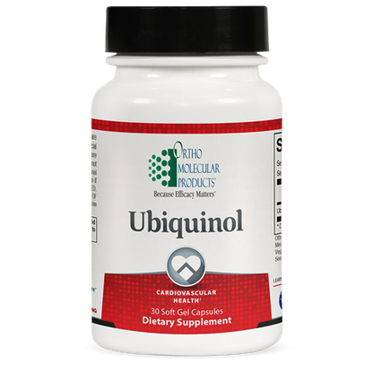 Ubiquinol supplement facts image
