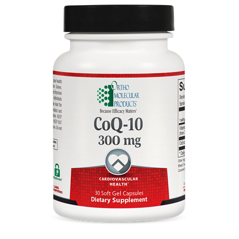 CoQ-10 300 MG supplement facts image