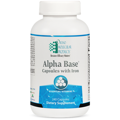 Alpha Base® Capsules w/ Iron primary image