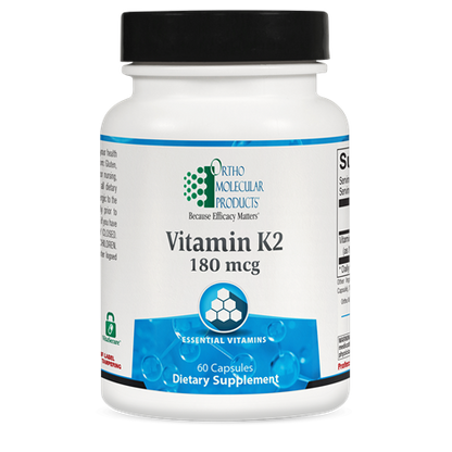 Vitamin K2 180 mcg supplement facts image