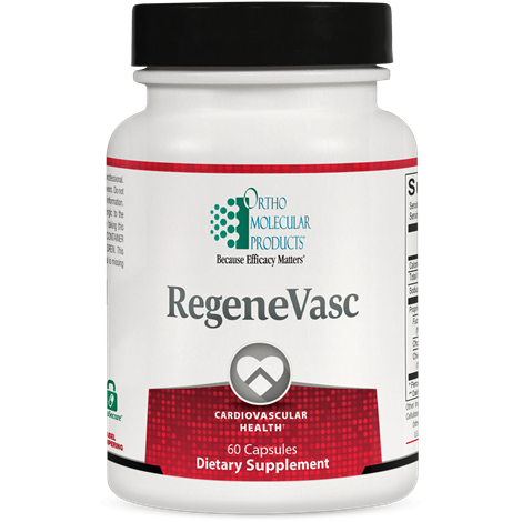 RegeneVasc supplement facts image