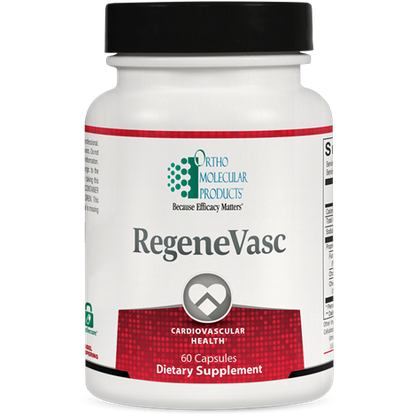 RegeneVasc supplement facts image