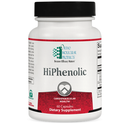 HiPhenolic supplement facts image