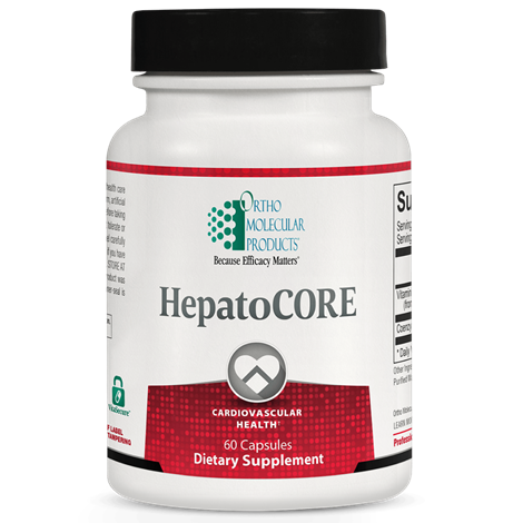 HepatoCORE supplement facts image