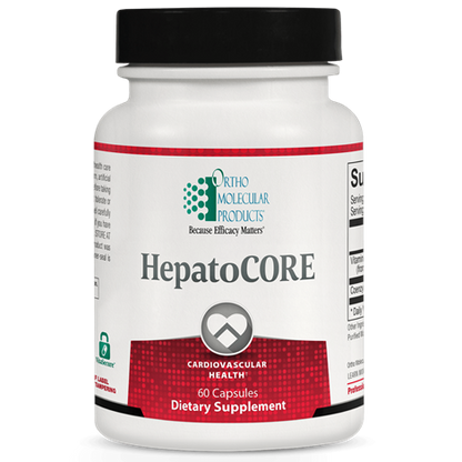 HepatoCORE supplement facts image