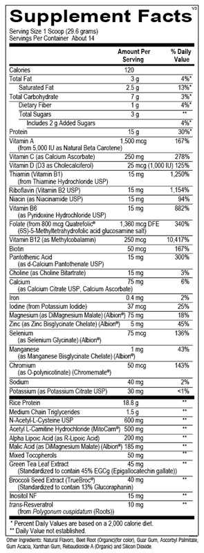 MitoCORE® Protein Blend Strawberry