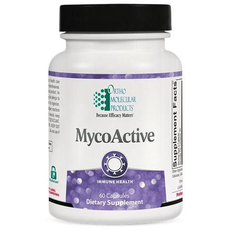 MycoActive supplement facts image