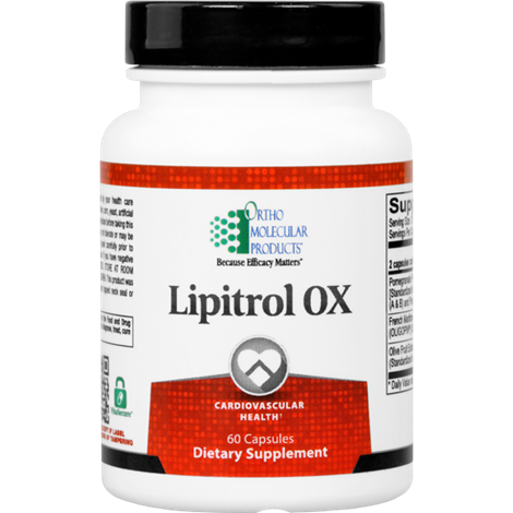 Lipitrol OX supplement facts image