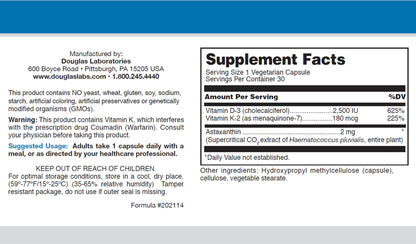 K2-D3 with Astaxanthin