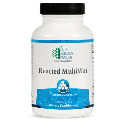 Reacted MultiMin supplement facts image