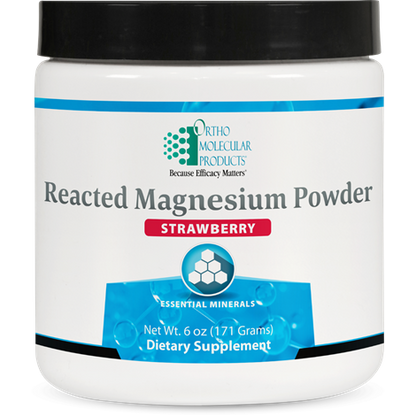 Reacted Magnesium Powder supplement facts image