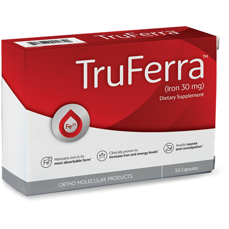 TruFerra™ Blister Packs supplement facts image