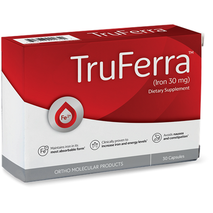 TruFerra™ Blister Packs supplement facts image