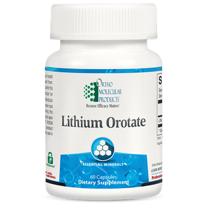 Lithium Orotate supplement facts image