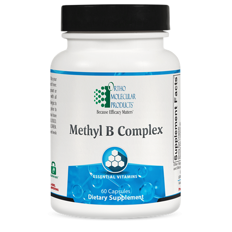 Methyl B Complex supplement facts image
