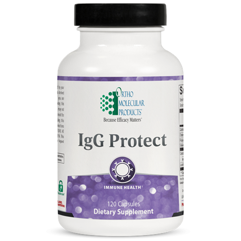 IgG Protect supplement facts image