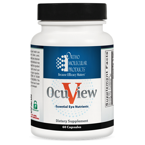OcuView supplement facts image