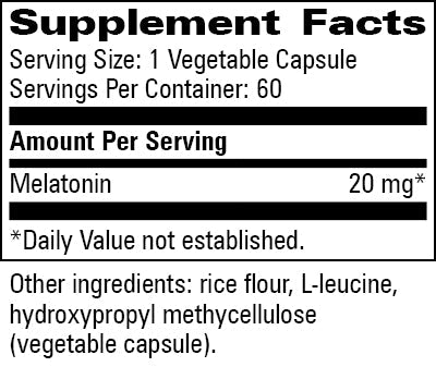 Melatonin 20mg