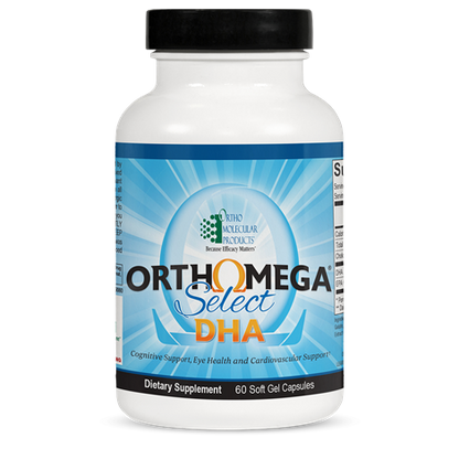 Orthomega® Select DHA supplement facts image