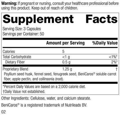 gastro fiber label