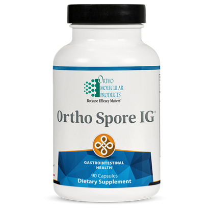 Ortho Spore IG supplement facts image