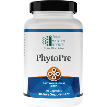 PhytoPre supplement facts image
