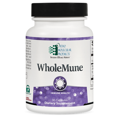WholeMune supplement facts image