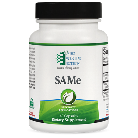 SAMe supplement facts image