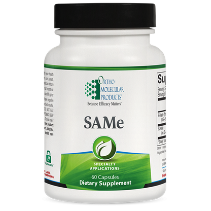 SAMe supplement facts image