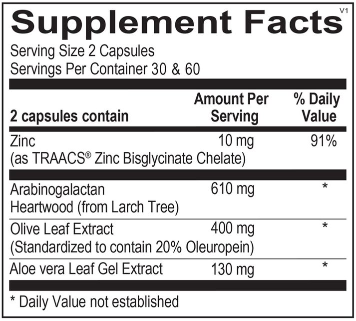 NK-Stim supplement facts image