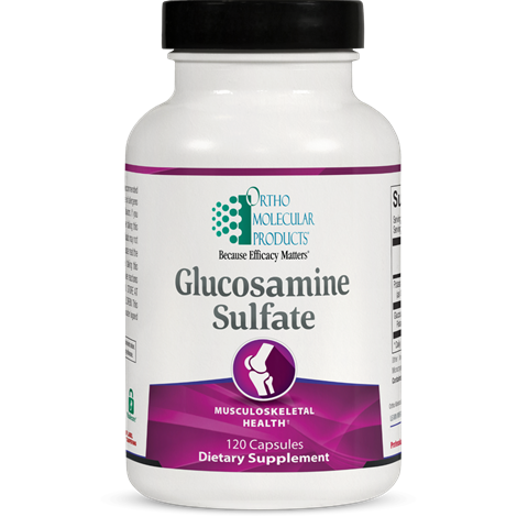 Glucosamine Sulfate supplement facts image