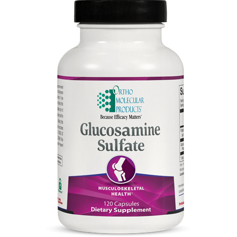 Glucosamine Sulfate supplement facts image