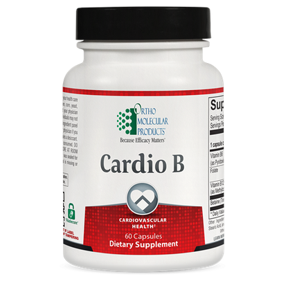 Cardio B supplement facts image