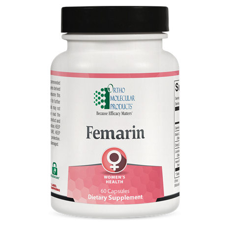 Femarin supplement facts image