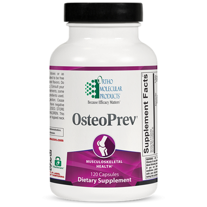 OsteoPrev supplement facts image