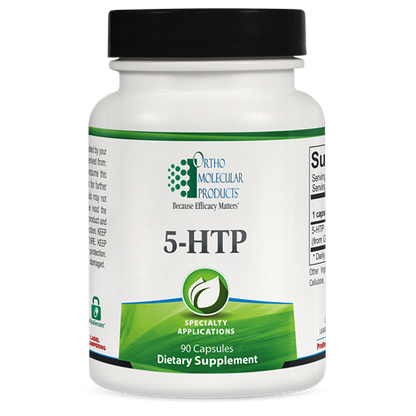 5-HTP 100mg supplement facts image