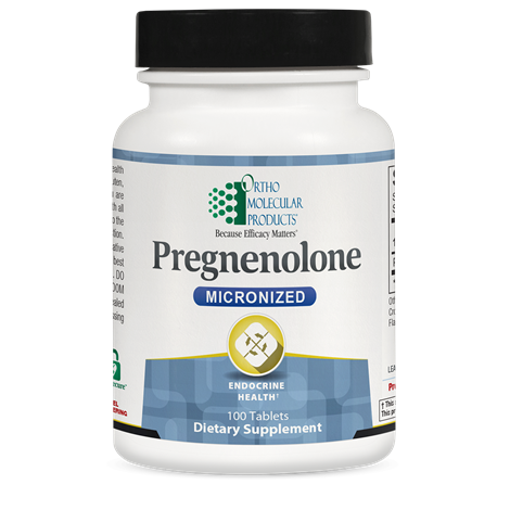Pregnenolone supplement facts image