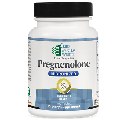 Pregnenolone supplement facts image